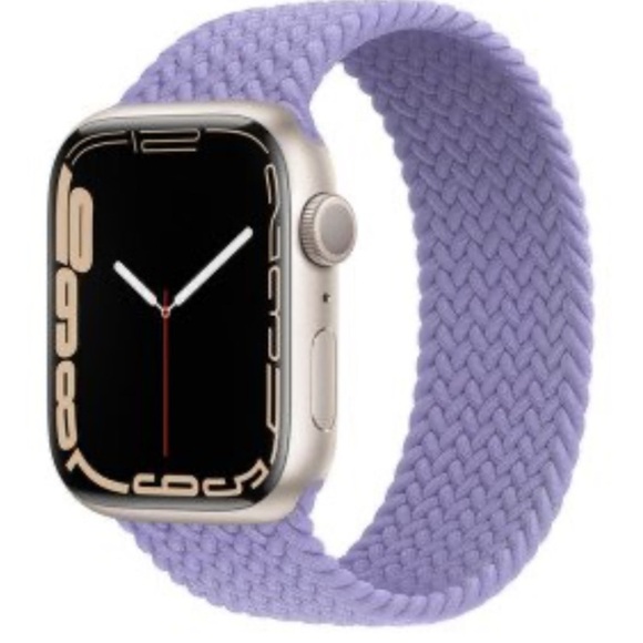 41mm English Lavendar Braided Solo Loop - Size 8 - Picture 5 of 6